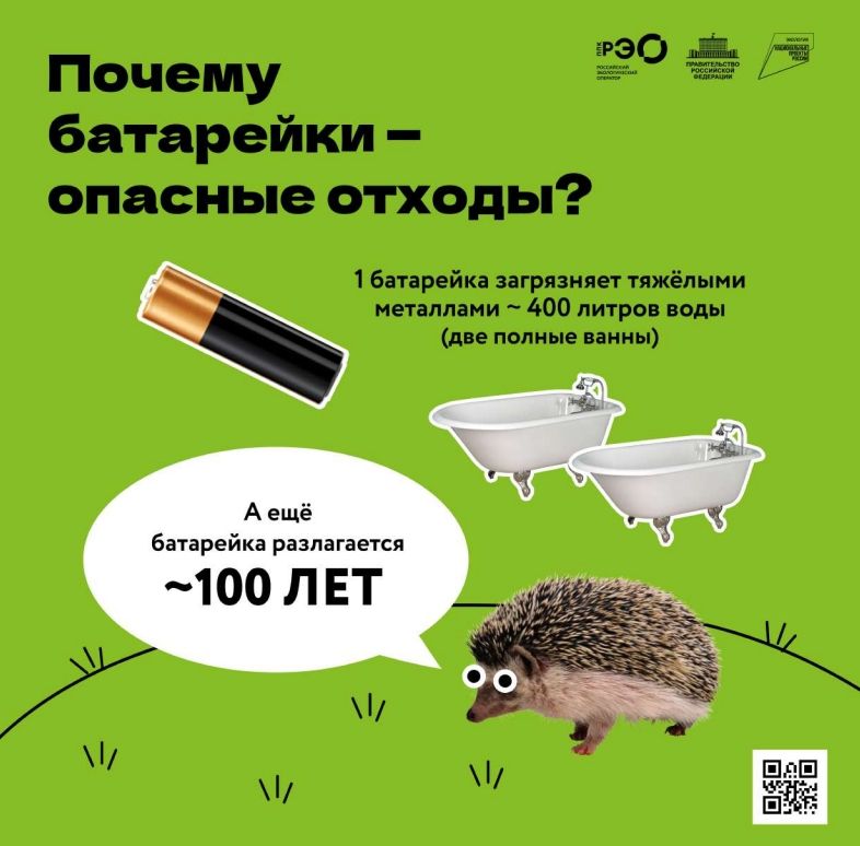 Почему батарейки - опасные отходы?
